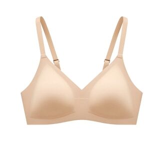 NWT Understance Light 'n Free 2.0 Wireless Demi Bra, A-C Cup in Champagne